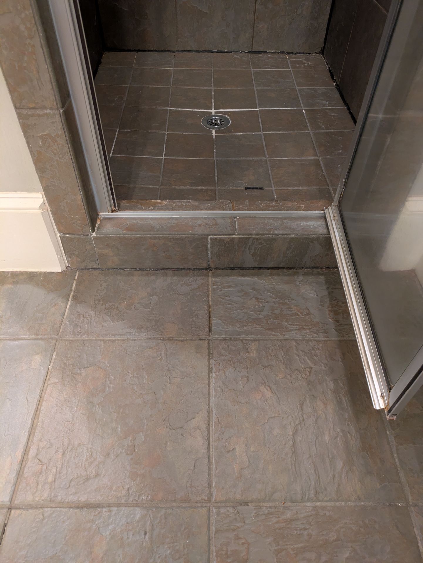 New white exterior trim boards installed in Normaltown